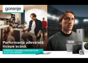 Gorenje îl numește pe Luka Modrić ambasador de brand: performanța adevărată începe acasă