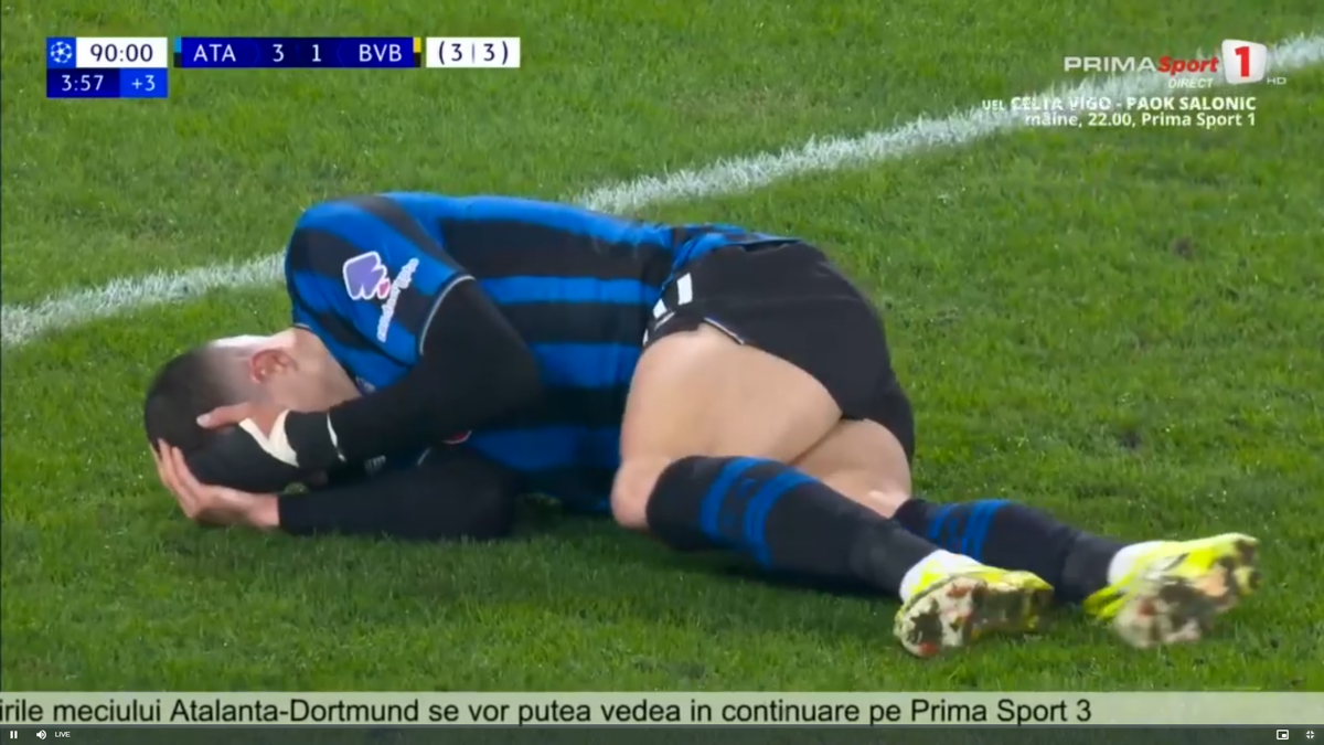 Ce meciuri am avut în Italia! Prelungiri la Torino, penalty decisiv la ultima fază din Atalanta - Dortmund » Istvan Kovacs, aprig în PSG - Monaco + când are loc tragerea la sorți