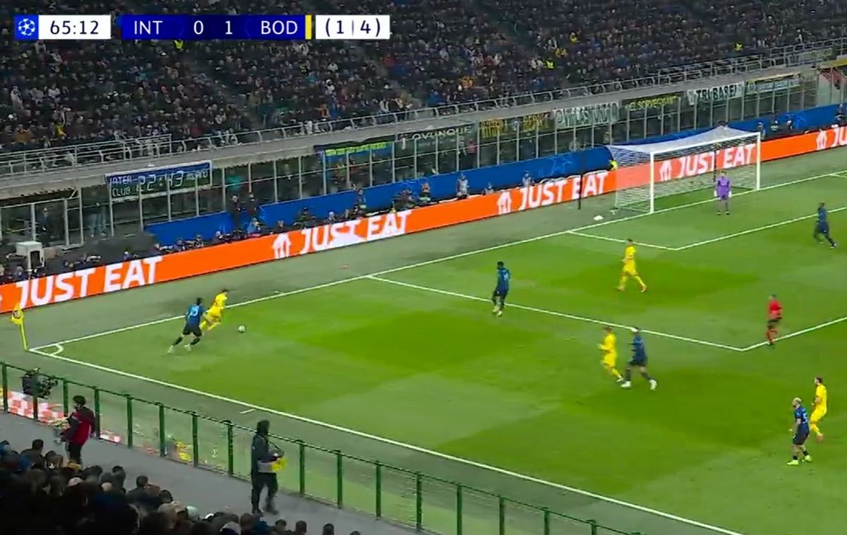 Faza din minutul 66 - Inter - Bodo/Glimt