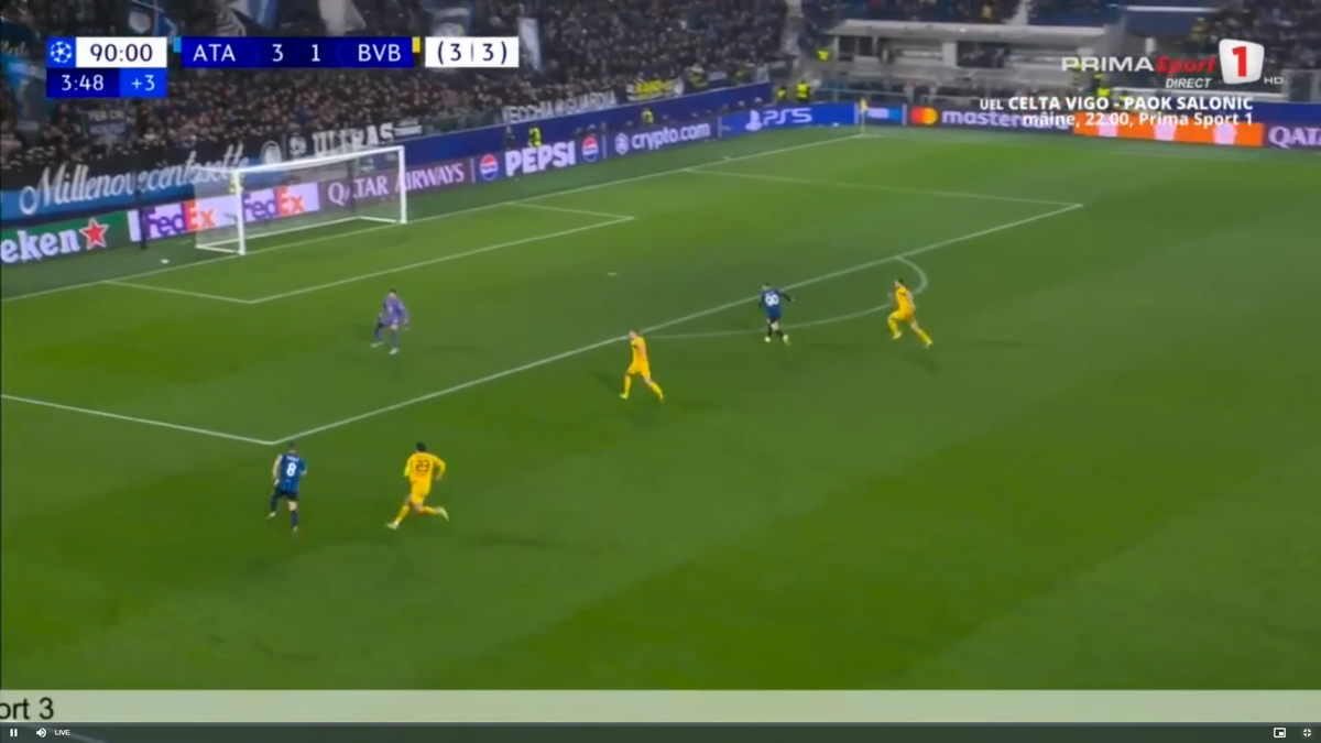 Ce meciuri am avut în Italia! Prelungiri la Torino, penalty decisiv la ultima fază din Atalanta - Dortmund » Istvan Kovacs, aprig în PSG - Monaco + când are loc tragerea la sorți