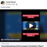 Activitatea controversată pe care Sanda o avea în online