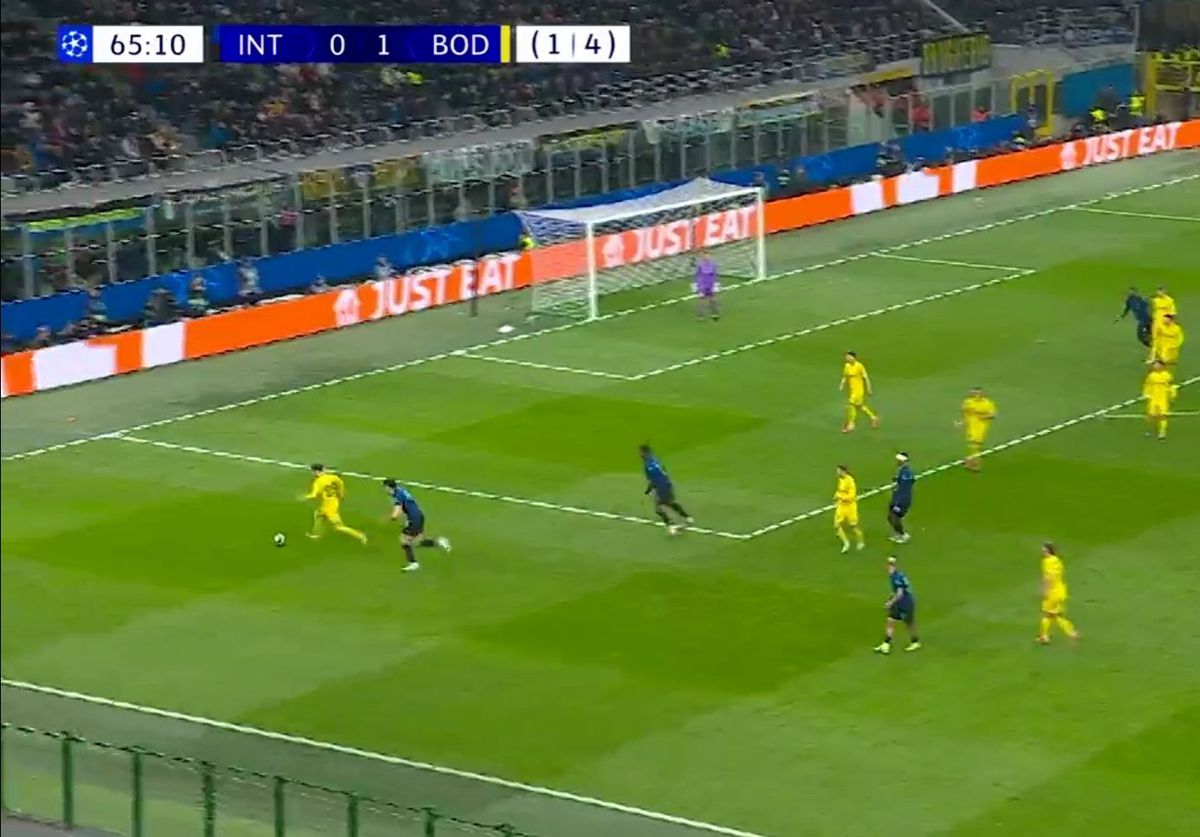 Faza din minutul 66 - Inter - Bodo/Glimt