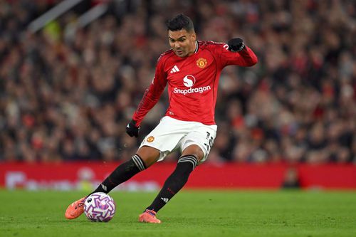 Casemiro în Manchester United - Brighton 4-2 // foto: Guliver/gettyimages