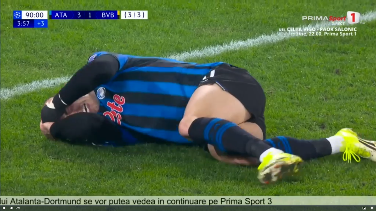 Ce meciuri am avut în Italia! Prelungiri la Torino, penalty decisiv la ultima fază din Atalanta - Dortmund » Istvan Kovacs, aprig în PSG - Monaco + când are loc tragerea la sorți