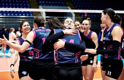CSO Voluntari o elimină pe Alba Blaj și merge în semifinalele CEV Cup! Dublă victorie în „sfertul” românesc