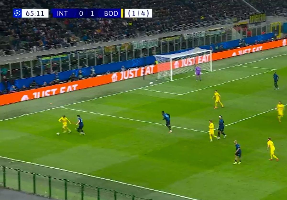 Faza din minutul 66 - Inter - Bodo/Glimt