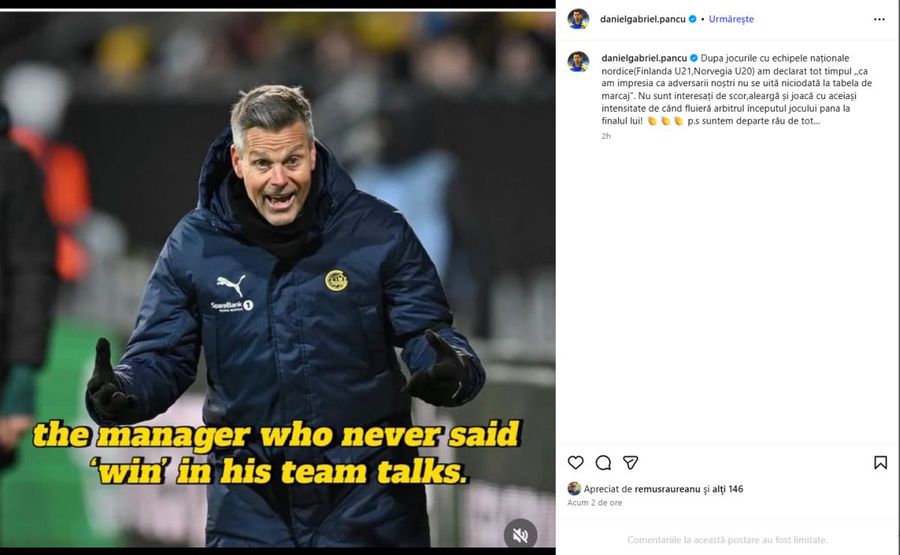 Postarea lui Daniel Pancu Daniel Pancu, mesaj la prima oră, după eliminarea lui Cristi Chivu din Champions League: „V-am zis!”