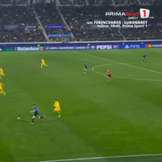 Ramy Bensebaini l-a umplut de sânge pe Lazar Samardzic în Atalanta - Borussia Dortmund // FOTO: captură Prima Sport
