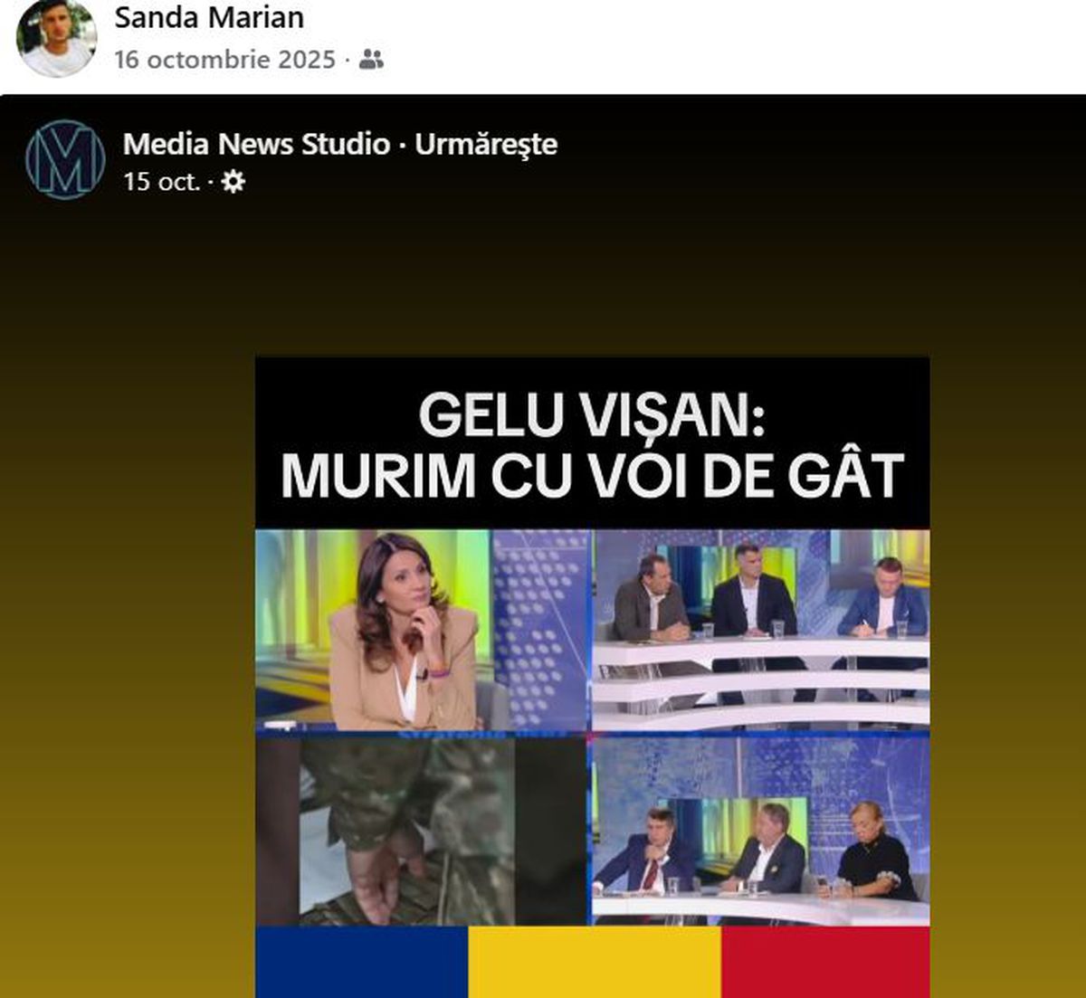 Postările controversate găsite pe profilul lui Marius Sanda, fotbalistul reținut pentru pariuri