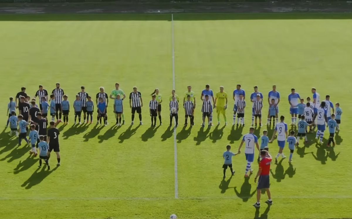 Momentul în care Jan Turiță aleargă spre Iuliana Demetrescu