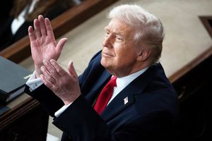 Apariție surpriză în timpul discursului lui Donald Trump despre Starea Națiunii: „Uitați-vă la balcon, va primi Medal of Freedom”