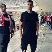 Marius Sanda, în peluză la meciul lui Dinamo