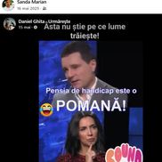 Activitatea controversată pe care Sanda o avea în online