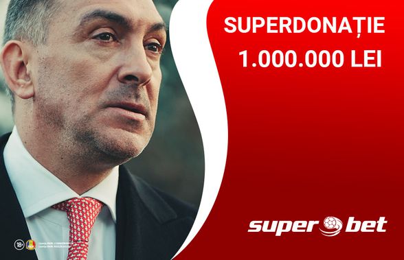 SUPERBET donează 1.000.000 de Lei pentru lupta împotriva COVID-19