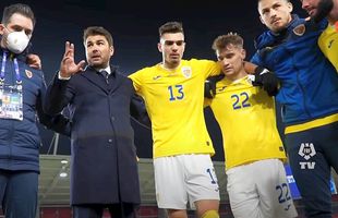 Ce le-a spus Mutu jucătorilor imediat după România U21 - Olanda U21: „Aveți, bă, încredere în voi!” » Marin, discurs emoționant înainte de meci