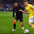 Darius Olaru a fost printre cei mai buni „tricolori” în meciul cu Olanda U21. foto: Raed Krishan (fotoreporter GSP)