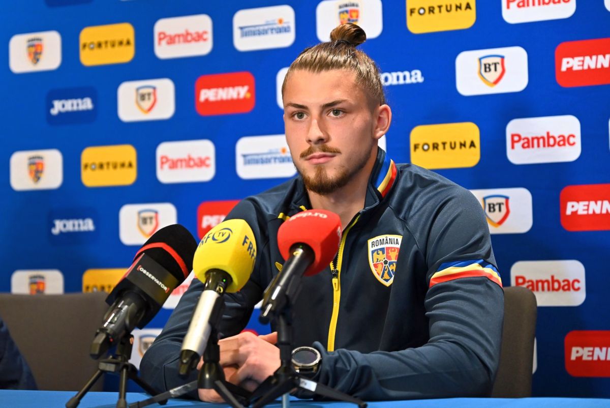 „Te așteptai să începi ca titular la acest turneu final?” » Ce a răspuns Radu Drăgușin, rezervă în primul meci din grupe