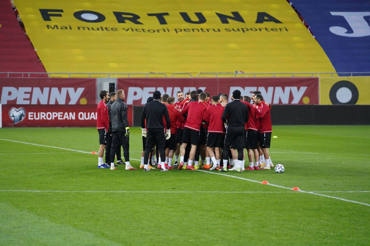 FOTO ANTRENAMENT OFICIAL MACEDONIA DE NORD 24.03.2021