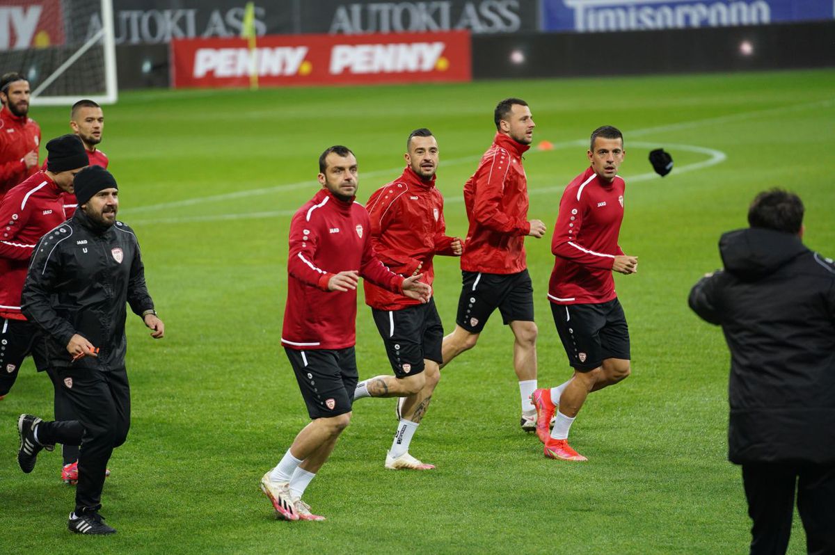 Probleme în echipa Macedoniei de Nord înainte de meciul cu România » Un titular s-a accidentat și ratează partida