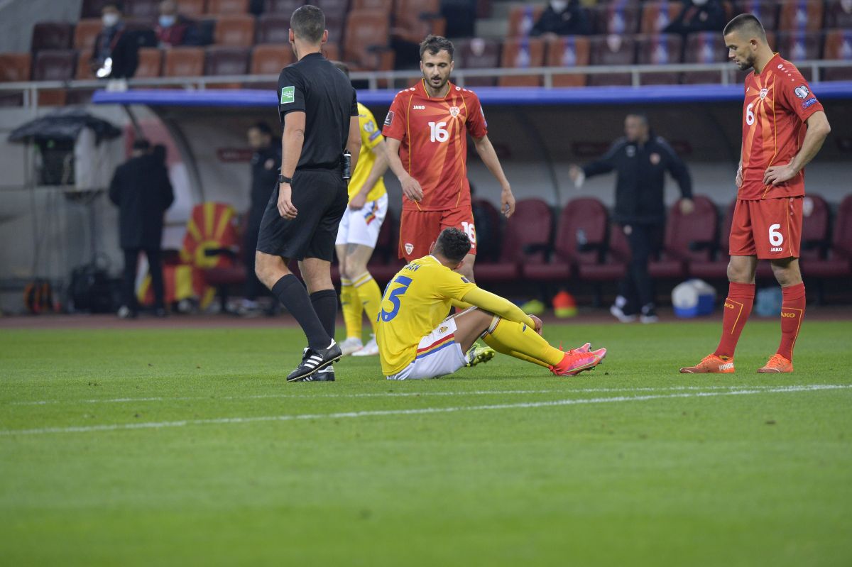 Deja-vu neplăcut pentru Valentin Mihăilă în meciul cu Macedonia de Nord: „Am trăit momentele de la Parma”