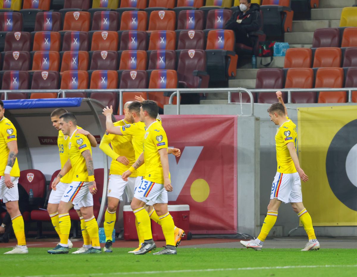România - Macedonia de Nord 3-2 » Doi jucători au obținut cea mai mare notă pe teren + Cine a dezamăgit de la „tricolori” și a primit calificativul 5