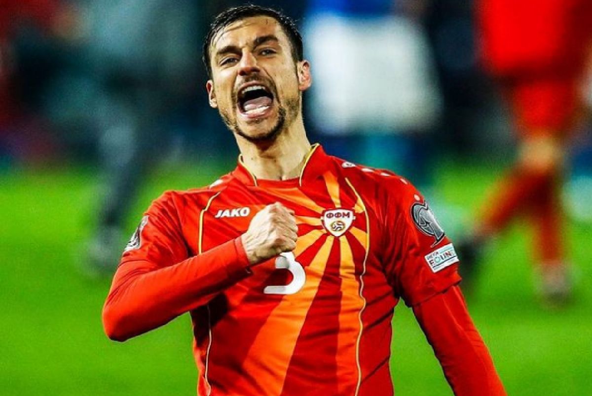„Cea mai bună seară din cariera mea!” » Cum a sărbătorit nord-macedoneanul din Liga 1 victoria cu Italia: „Suporterii au venit la hotel, a fost fantastic”