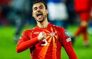 „Cea mai bună seară din cariera mea!” » Cum a sărbătorit nord-macedoneanul din Liga 1 victoria cu Italia: „Suporterii au venit la hotel, a fost fantastic”