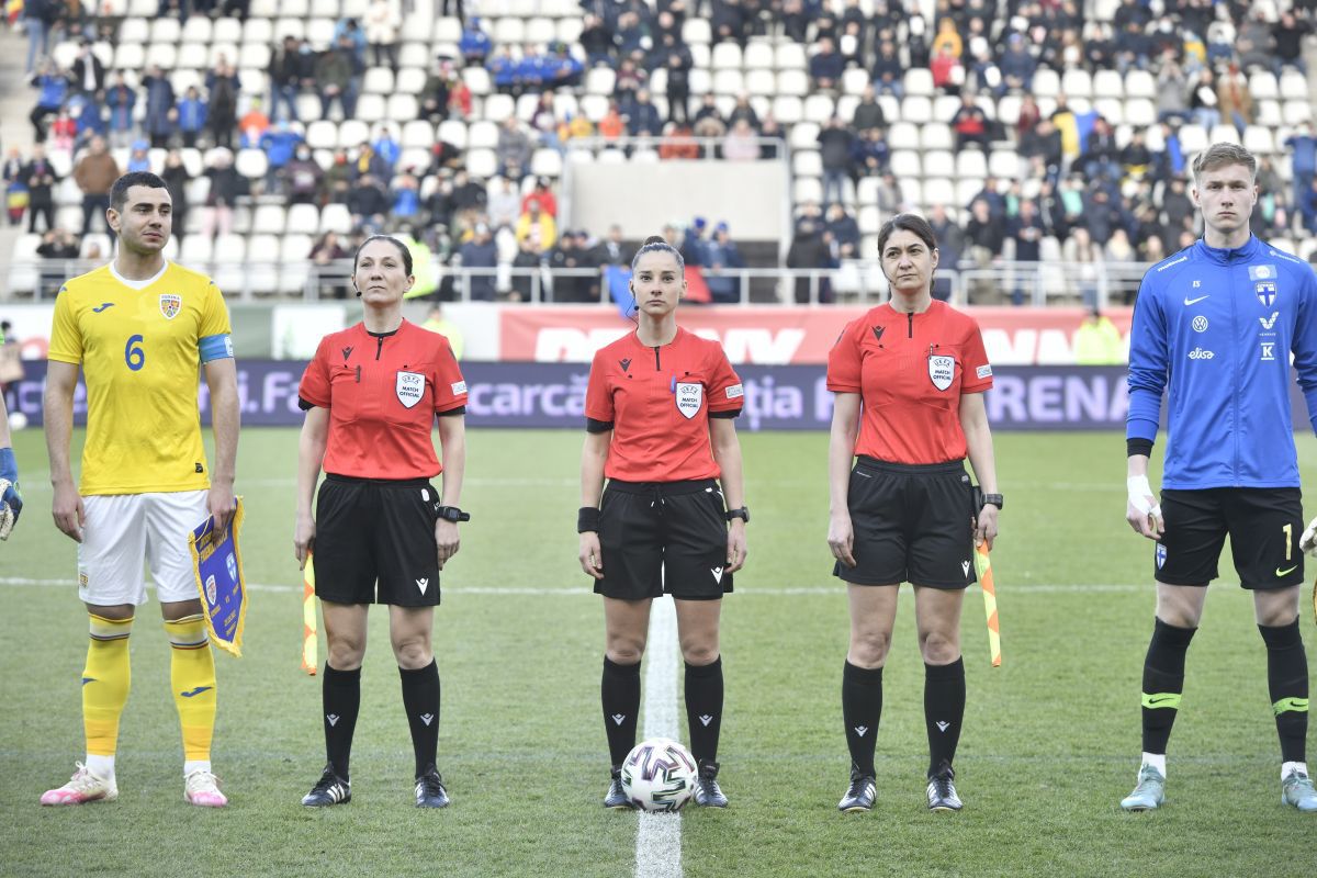 România U21 - Finlanda U21, primul meci de fotbal pe „Arcul de Triumf”