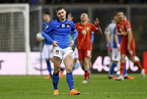 Italia va vedea de acasă al doilea Campionat Mondial la rând, după un șocant 0-1 cu Macedonia de Nord.
Foto: Imago