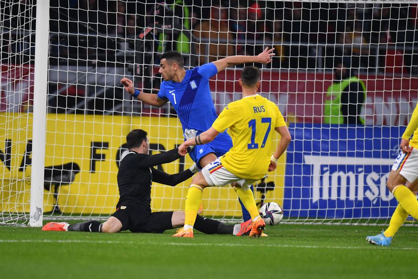 România a pierdut primul meci cu Edi Iordănescu selecționer, scor 0-1 în amicalul cu Grecia.