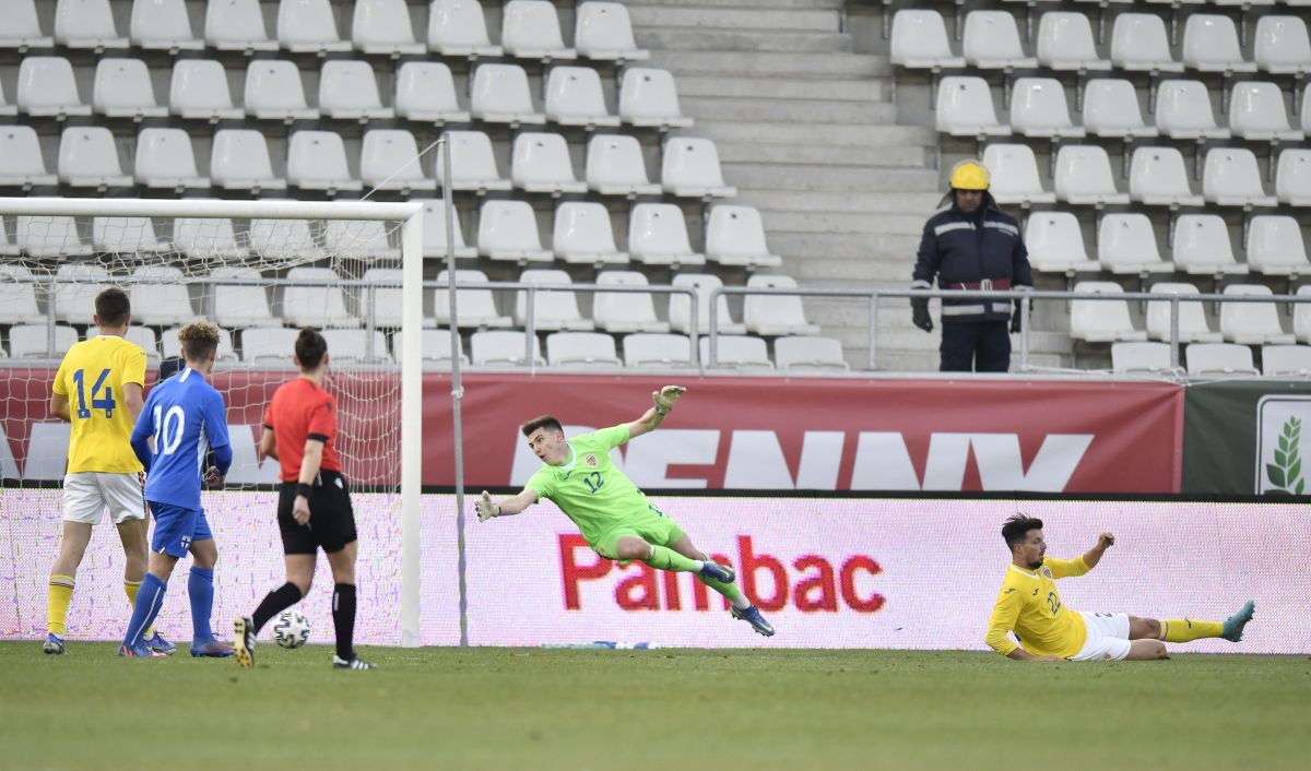 România U21 - Finlanda U21, primul meci de fotbal pe „Arcul de Triumf”