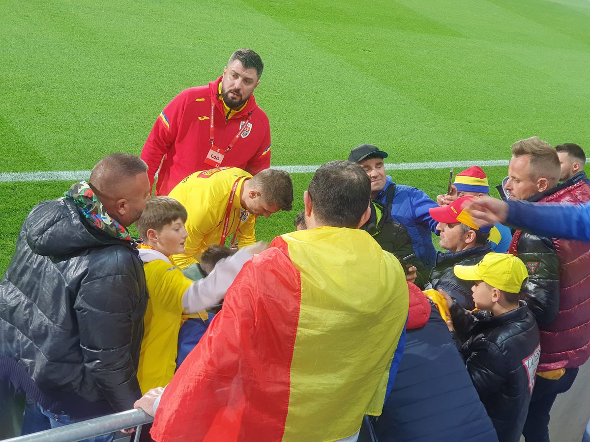 „Gogoașă”, prima reacție după bătaia din peluză de la meciul Andorra - România + De la ce ar fi pornit scandalul