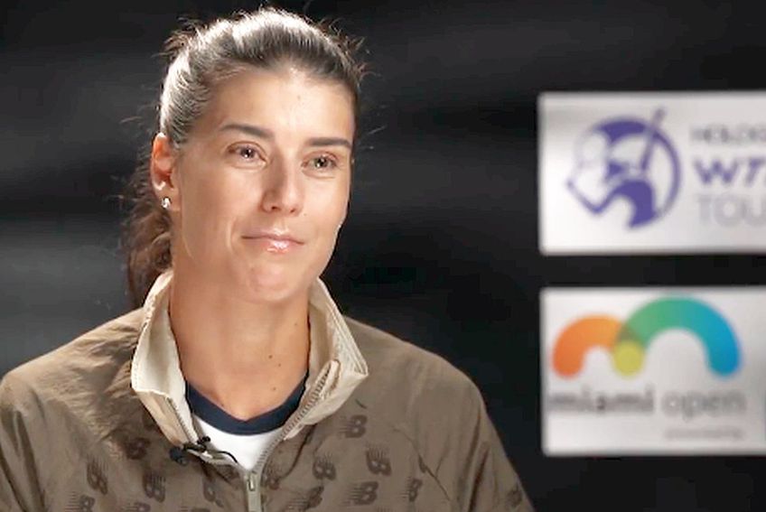 Sorana Cîrstea, după victoria cu Caroline Garcia
