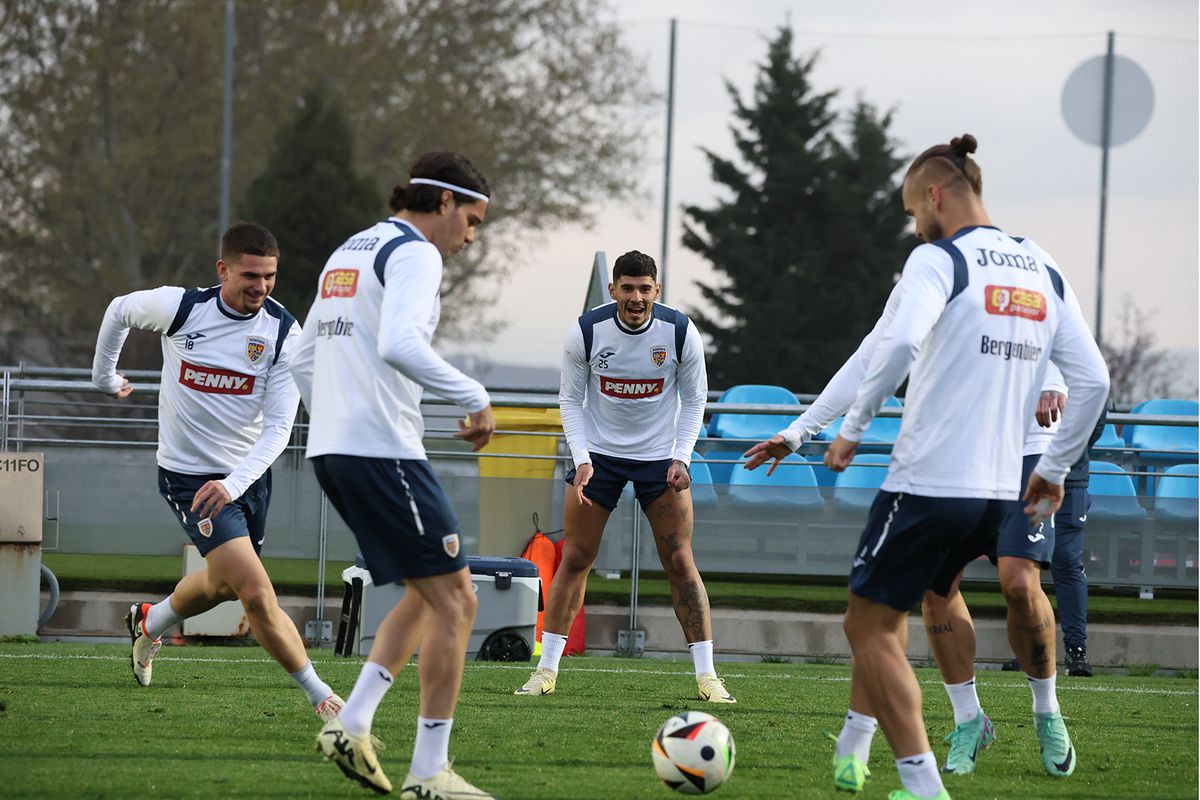 România și Brazilia, antrenament în același timp la baza lui Real Madrid!