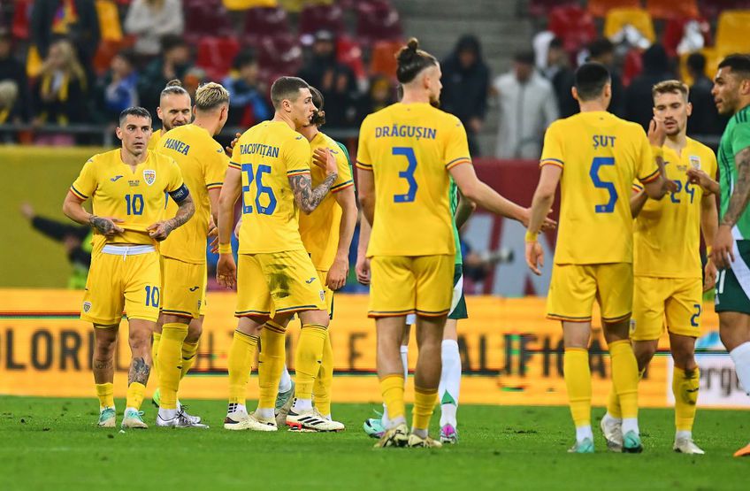 România va evolua într-un echipament de culoare roșie la meciul amical contra Columbiei, de la Madrid.