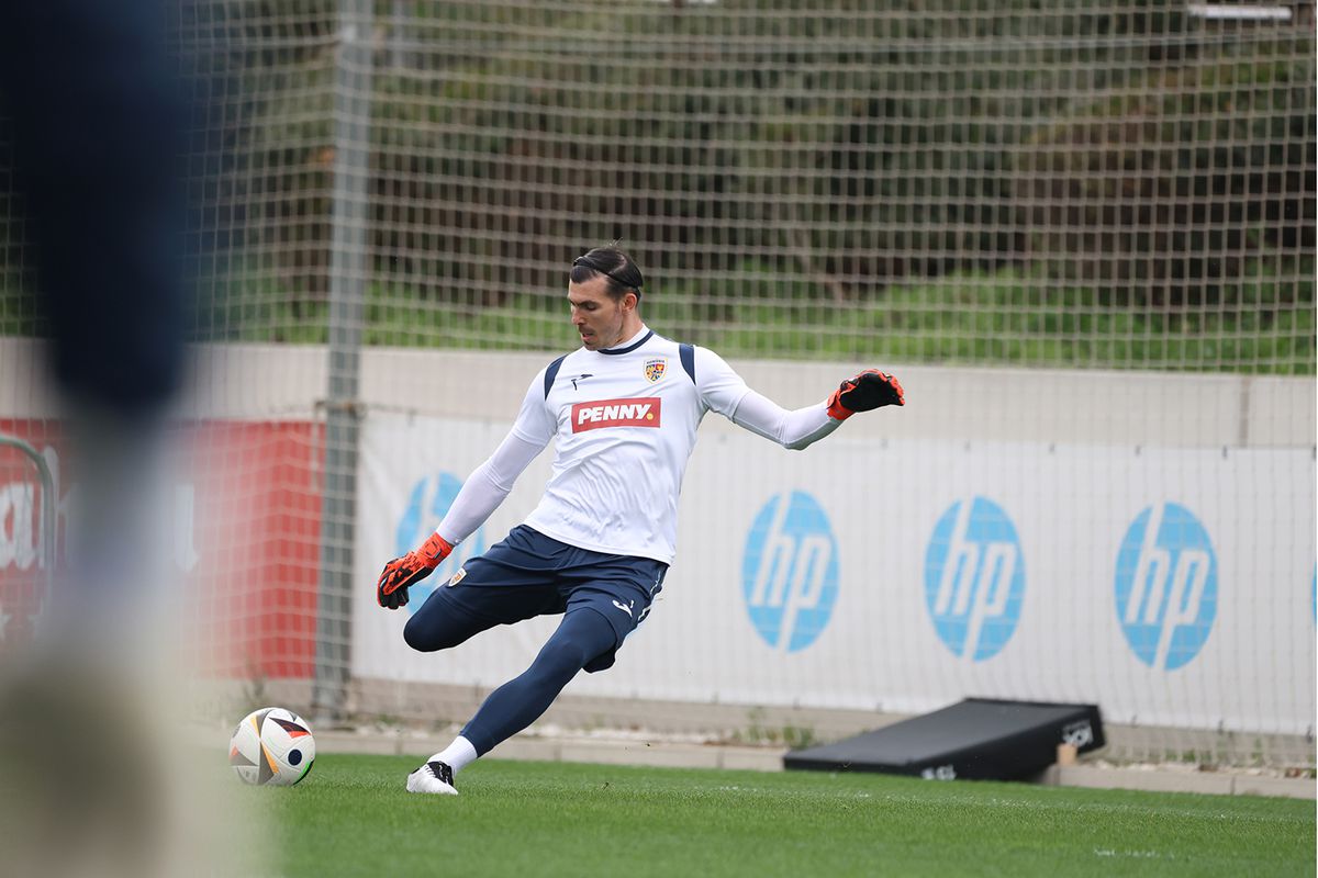 Antrenament echipa nationala in Spania 25 martie