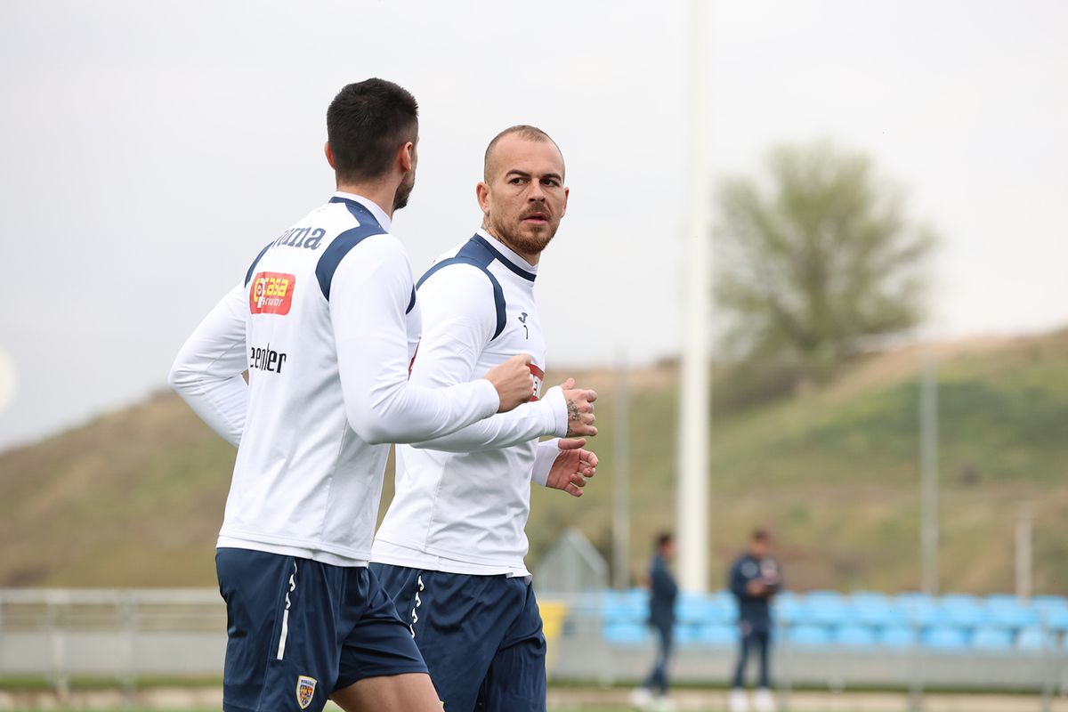 Antrenament echipa nationala in Spania 25 martie