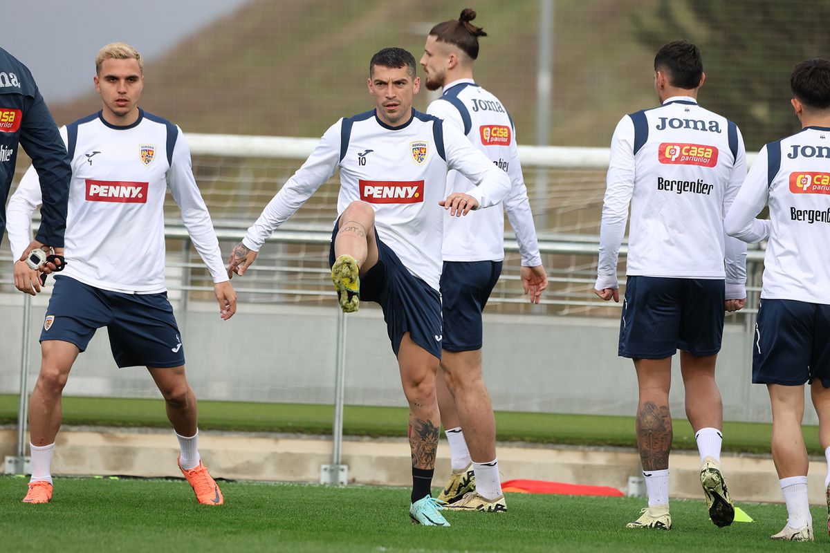 Antrenament echipa nationala in Spania 25 martie