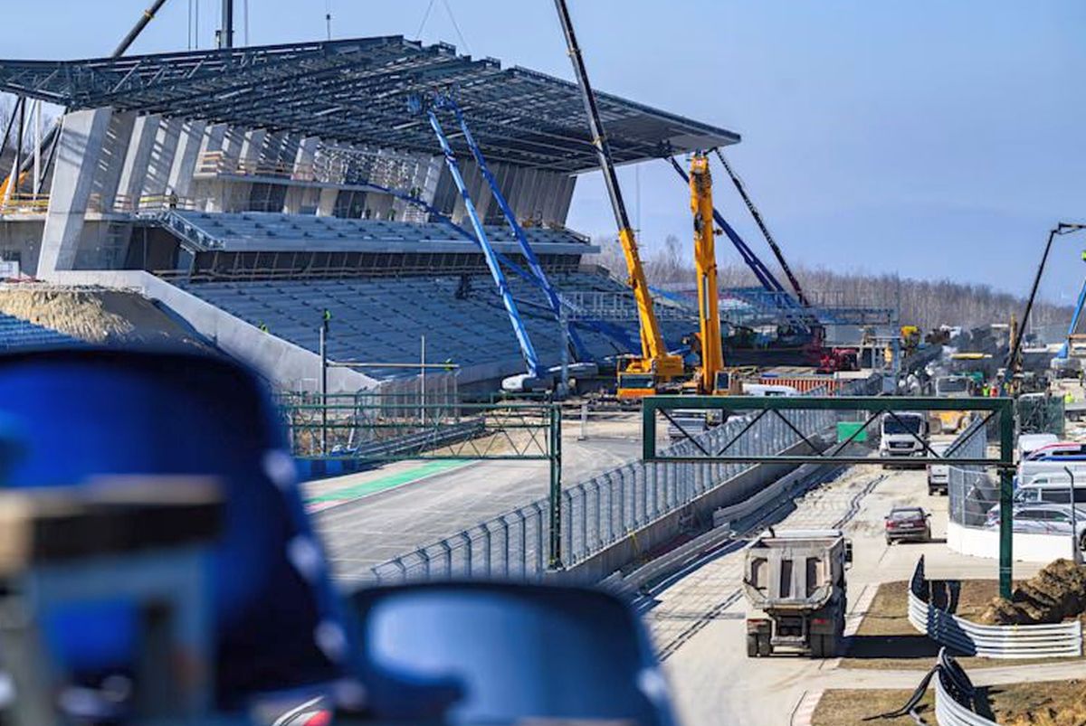 Hungaroring se transformă rapid! Lucrările de pe circuitul din Ungaria avansează înaintea Marelui Premiu din 2025