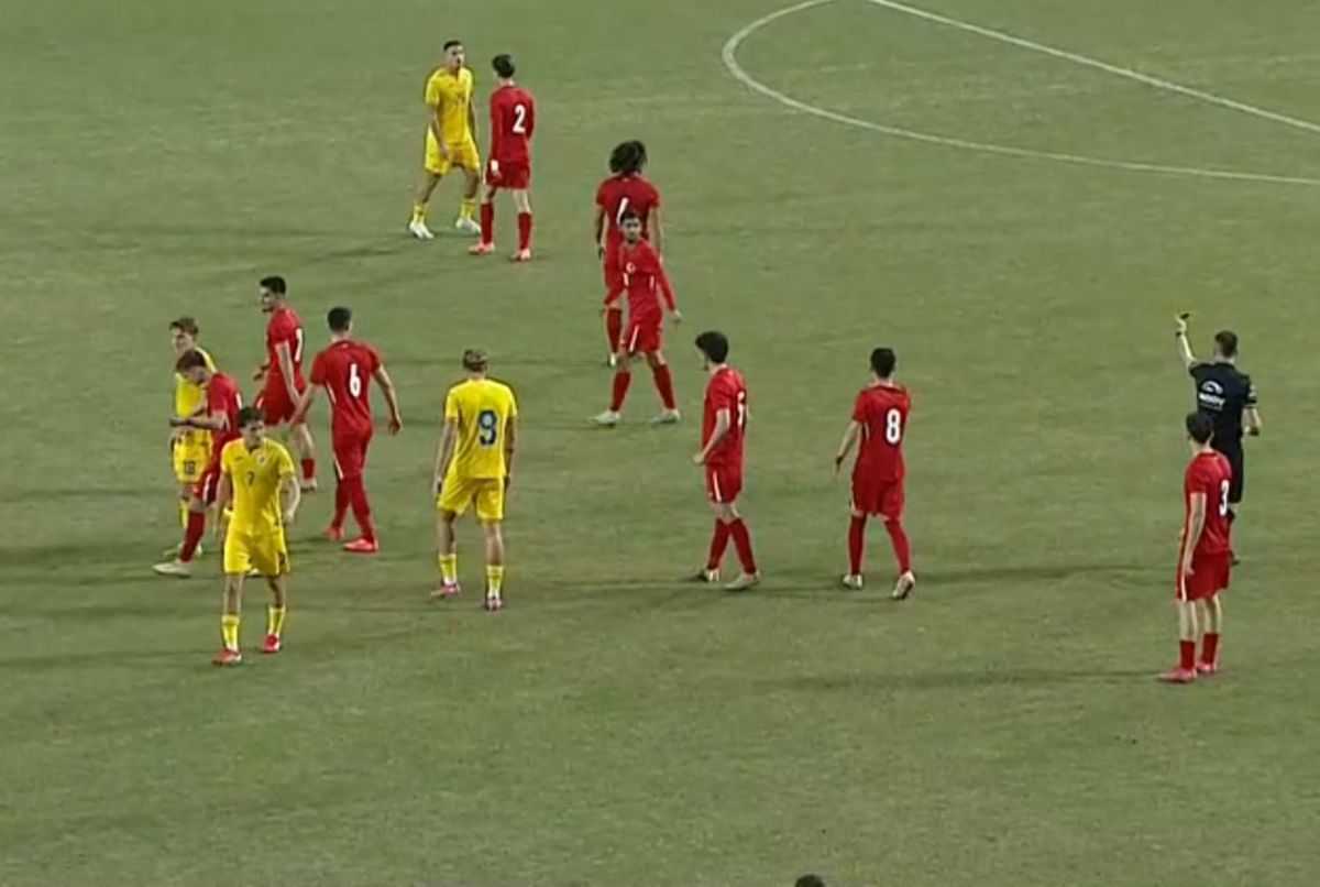 România U20, victorie în ultimele minute cu Turcia U20! Gol în vinclu în finalul partidei din Elite League