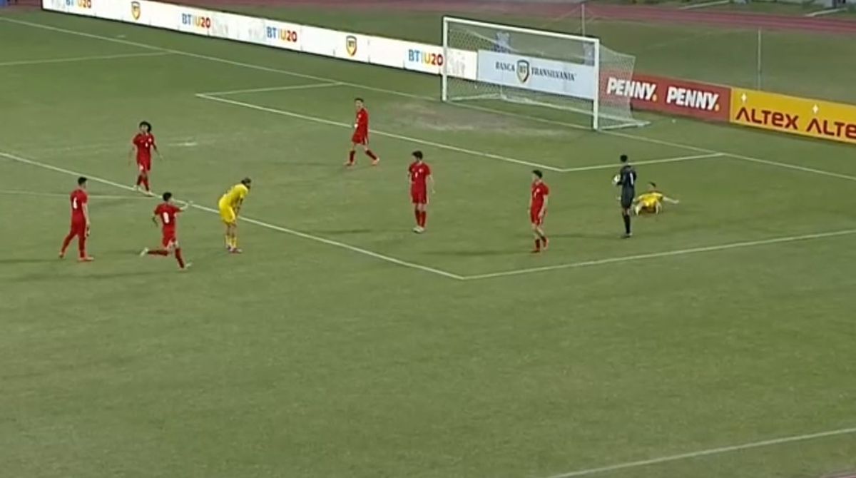 Conflict la meciul României U20 cu Turcia