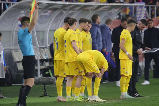 România U21 - Olanda U21, imagini din meci / foto: Ionuț Iordache (GSP)
