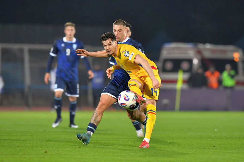 Ianis Hagi în San Marino - România, foto: Cristi Preda