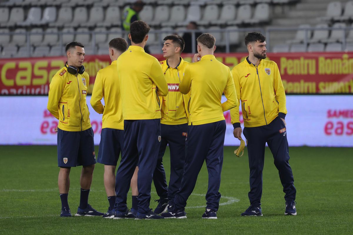 România U21 - Olanda U21, imagini dinaintea partidei
