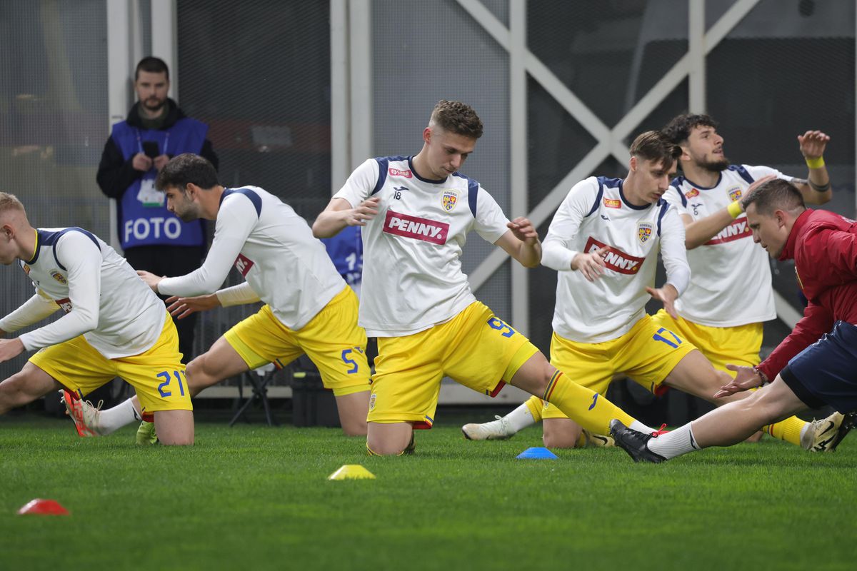 România U21 - Olanda U21, imagini dinaintea partidei