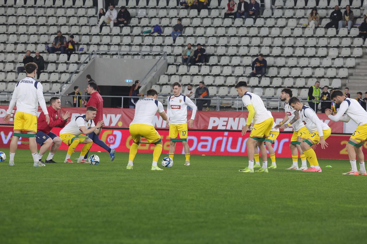 România U21 - Olanda U21, imagini dinaintea partidei
