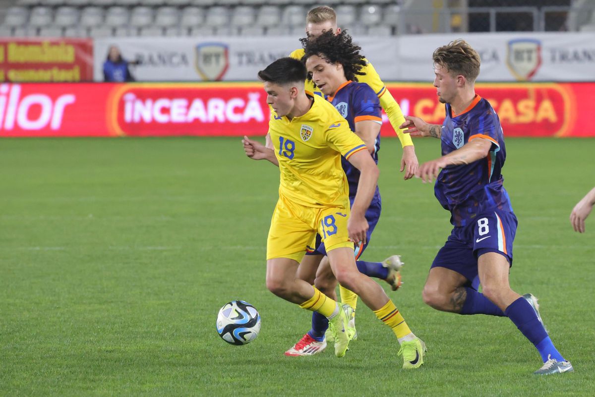 România U21 - Olanda U21, imagini din meci