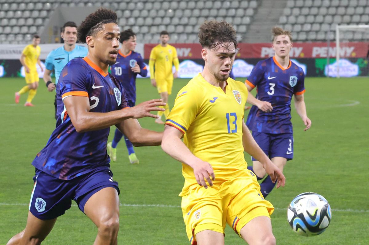 România U21 - Olanda U21, imagini din meci