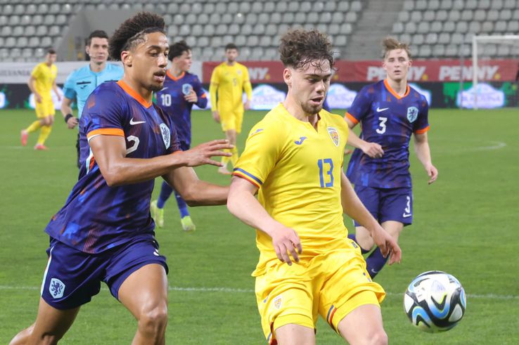 România U21 - Olanda U21, imagini din meci / foto: Ionuț Iordache (GSP)