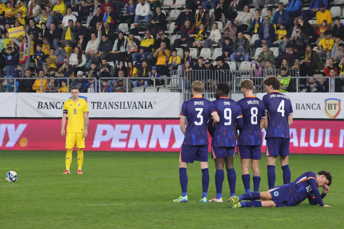 România U21 - Olanda U21, imagini din meci